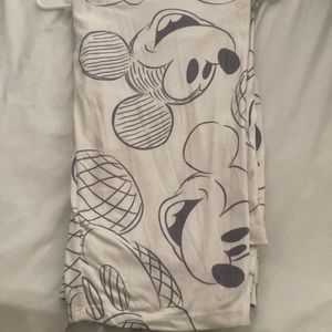Mickey Mouse sleepwear white and light purple leisure pants